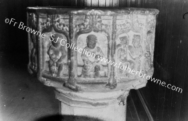 CHURCH OLD FONT (15CENT) APOSTLES